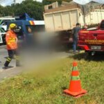 Motociclista morre após bater em caminhão na EPNB